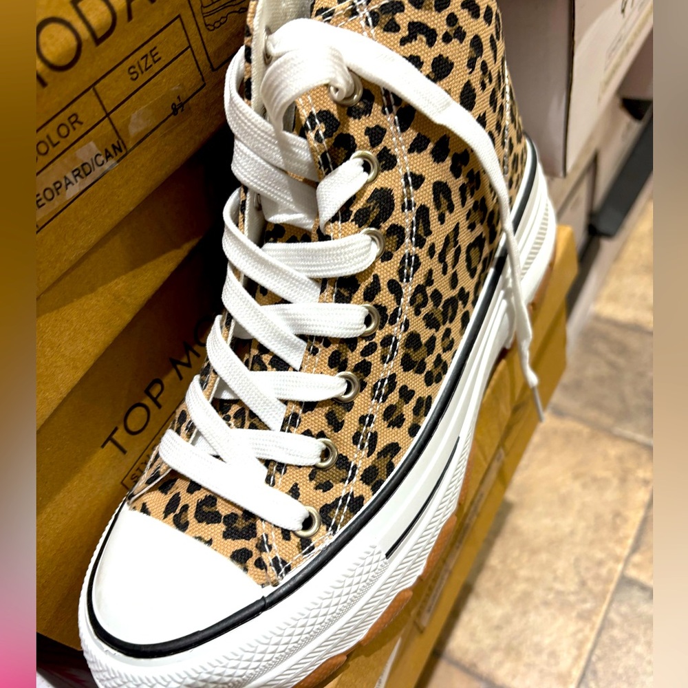 High top sneakers